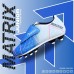 Precision Matrix Junior FG Football Boots, Velcro, Sky Blue